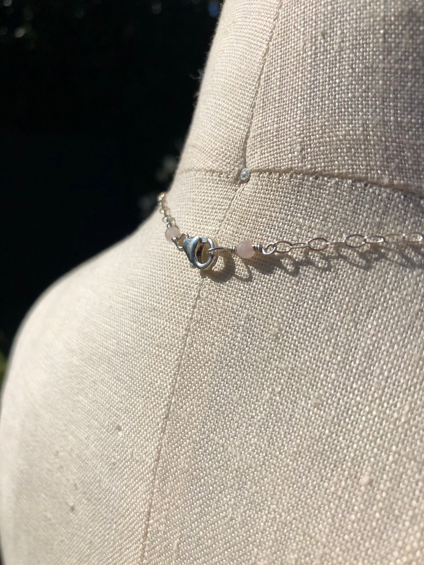 Rose Quartz Dew Drop