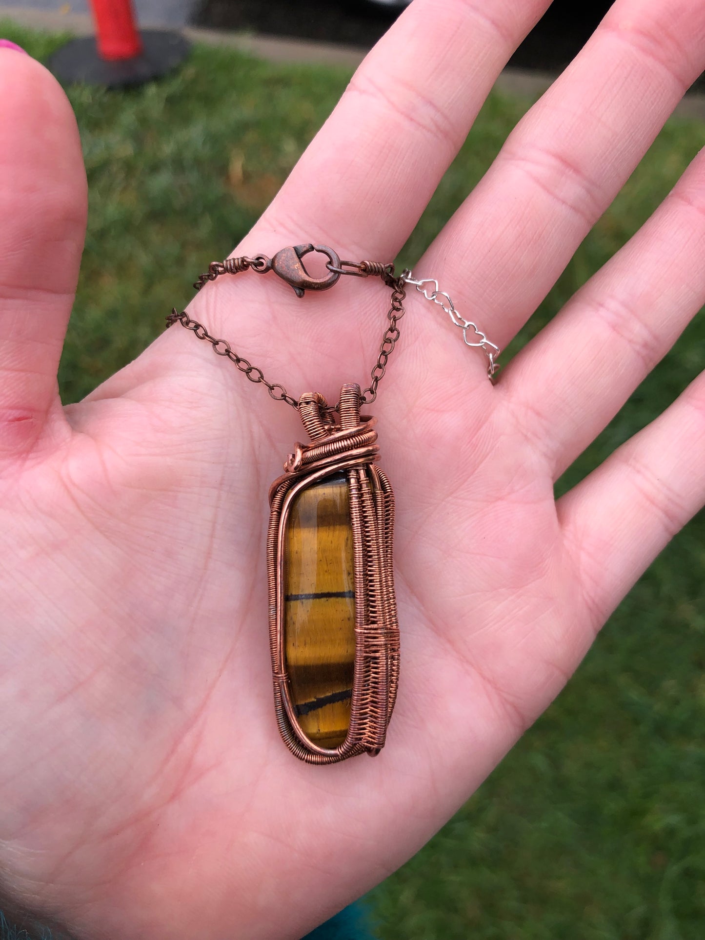 Tiger's Eye Guardian Pendant
