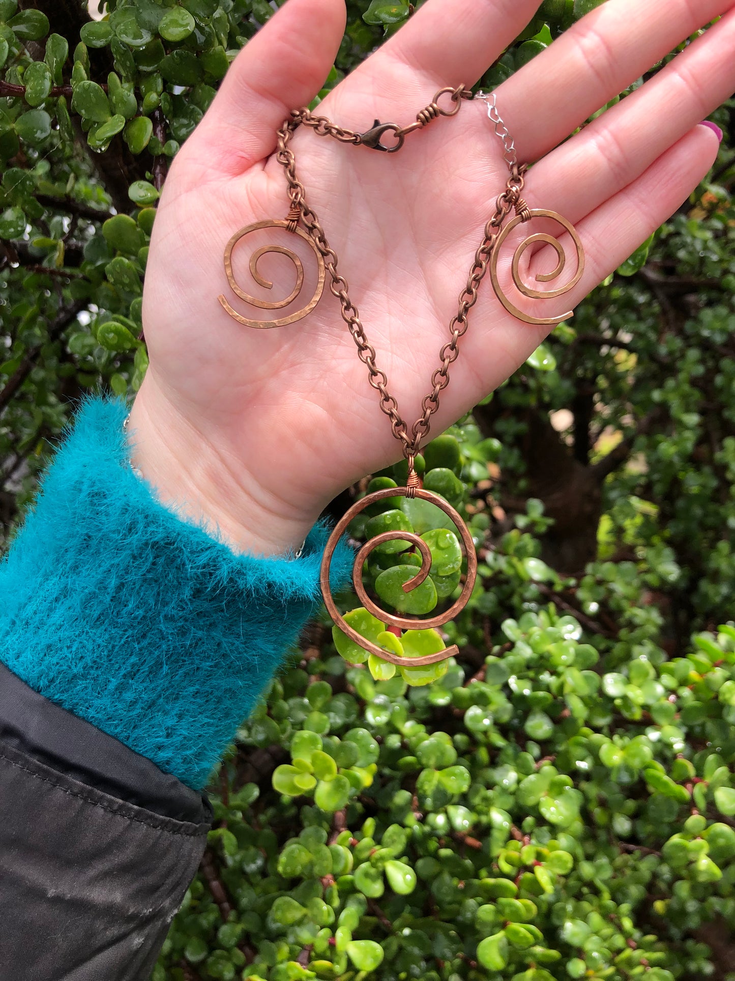 Sunthread Spiral Necklace