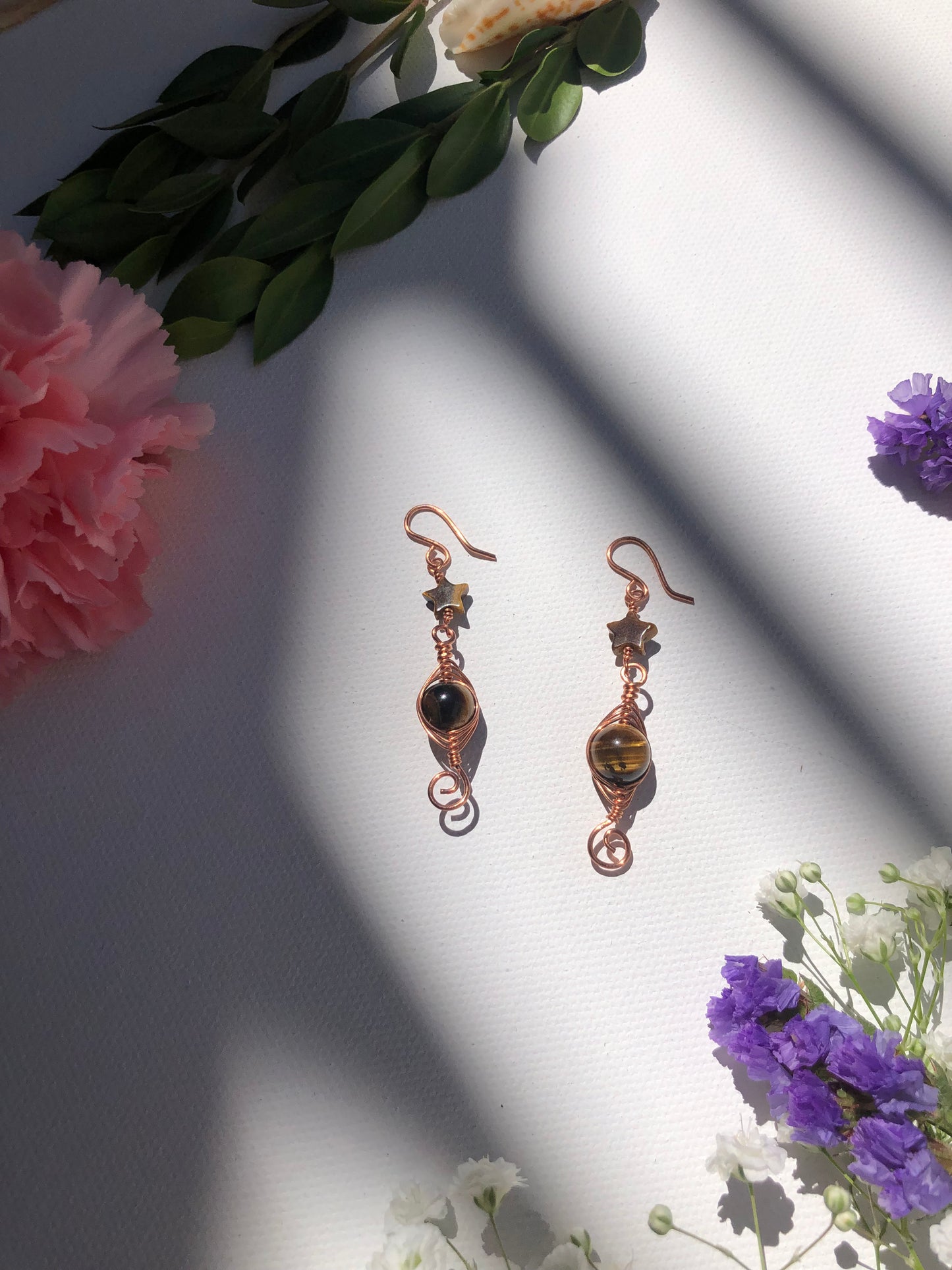 Solar Guardian Earrings