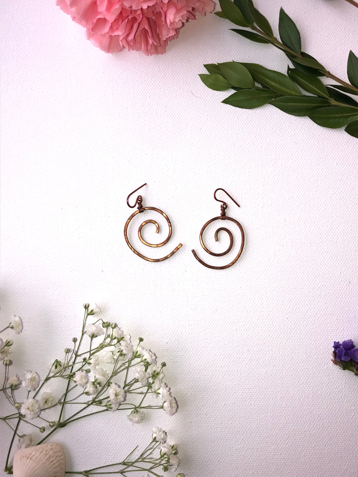 Sunthread Spiral Earrings