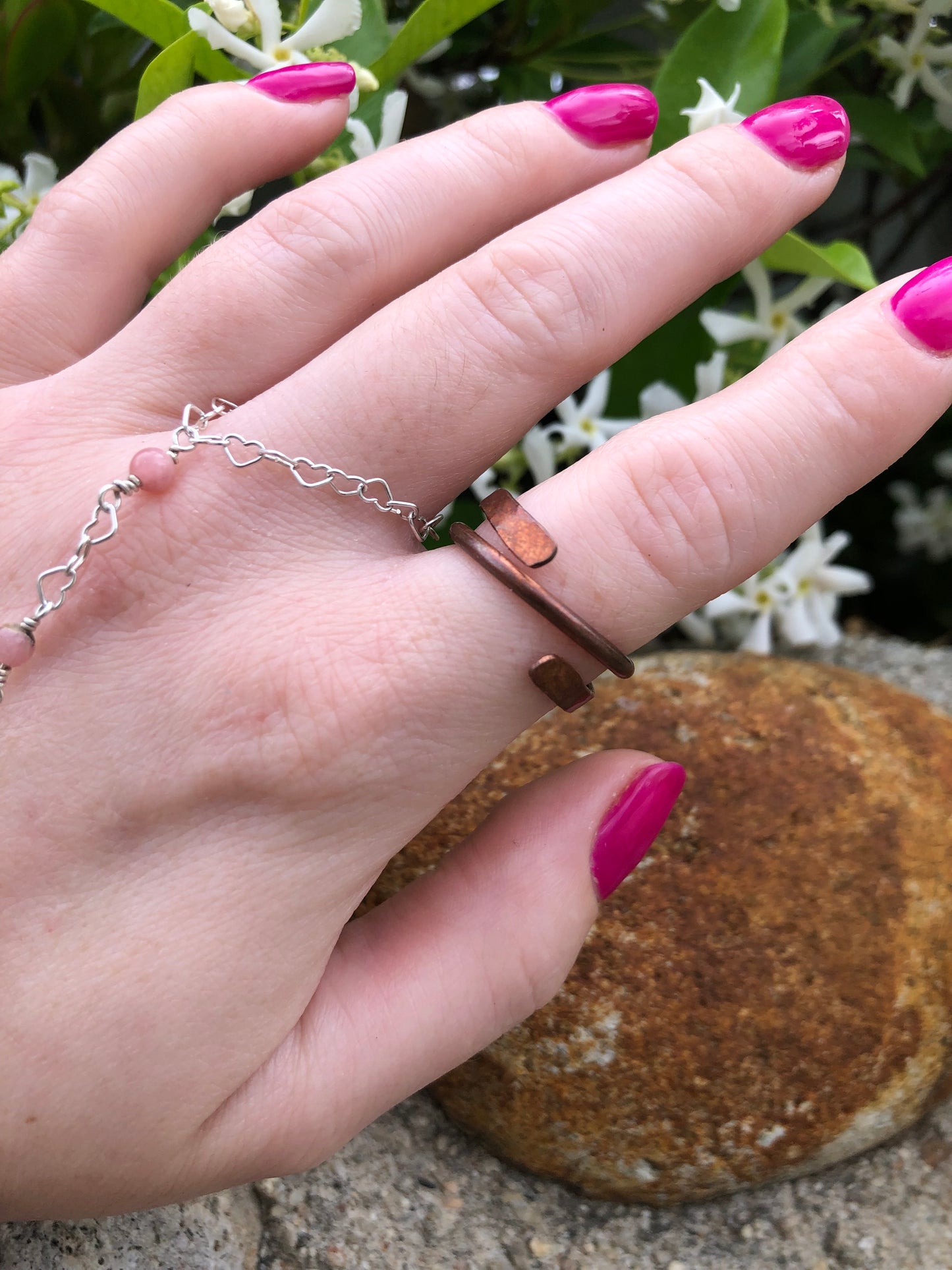 Rooted Metal Ring