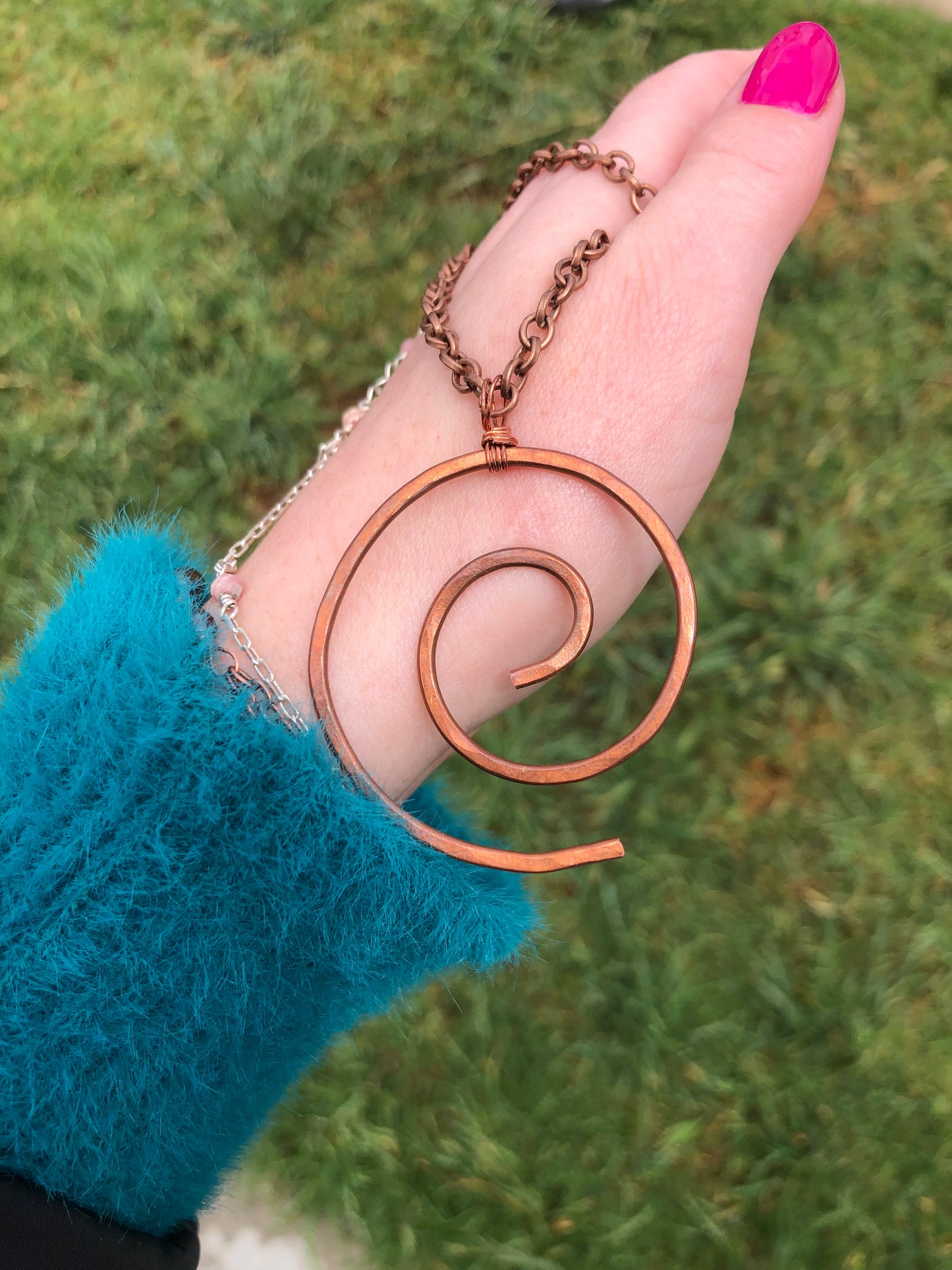 Sunthread Spiral Pendant