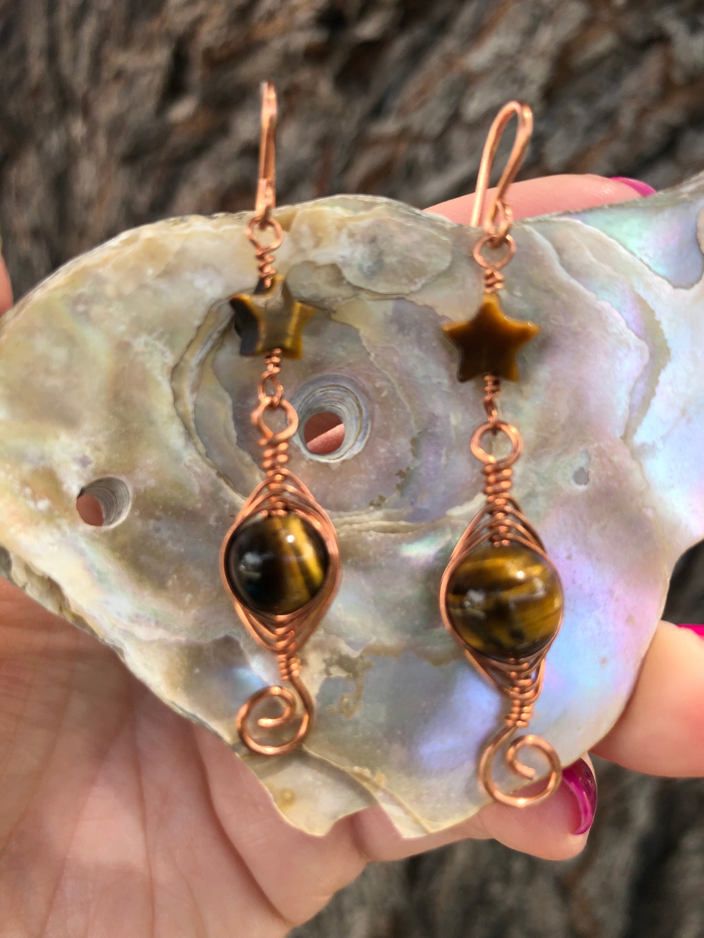 Solar Guardian Earrings