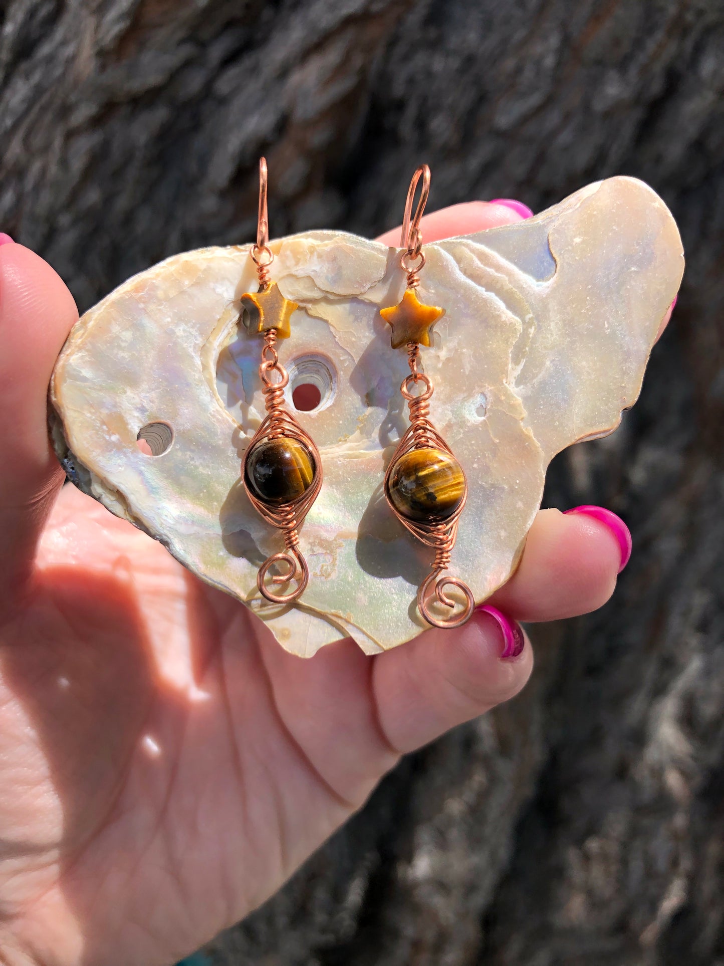 Solar Guardian Earrings