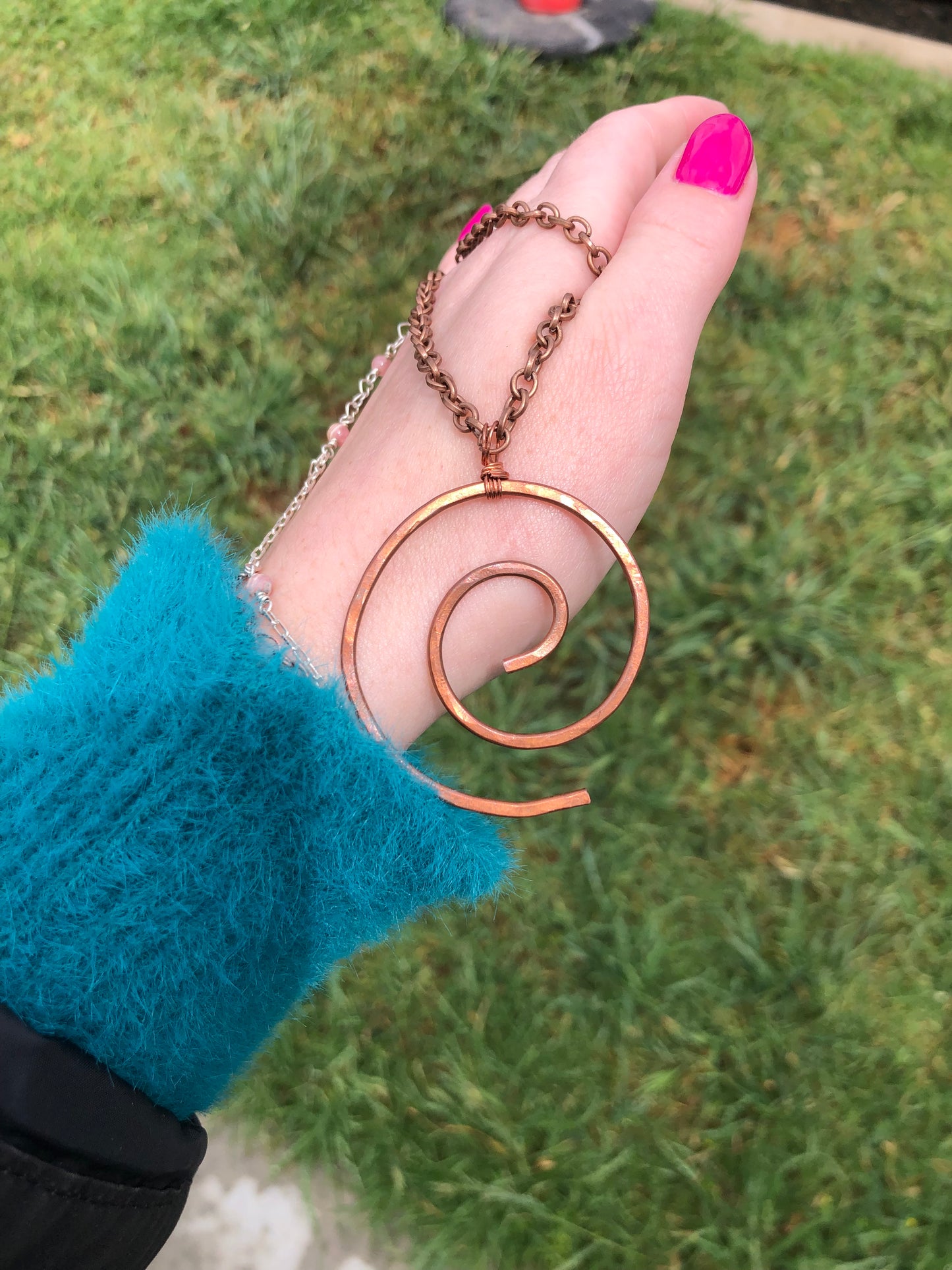 Sunthread Spiral Pendant