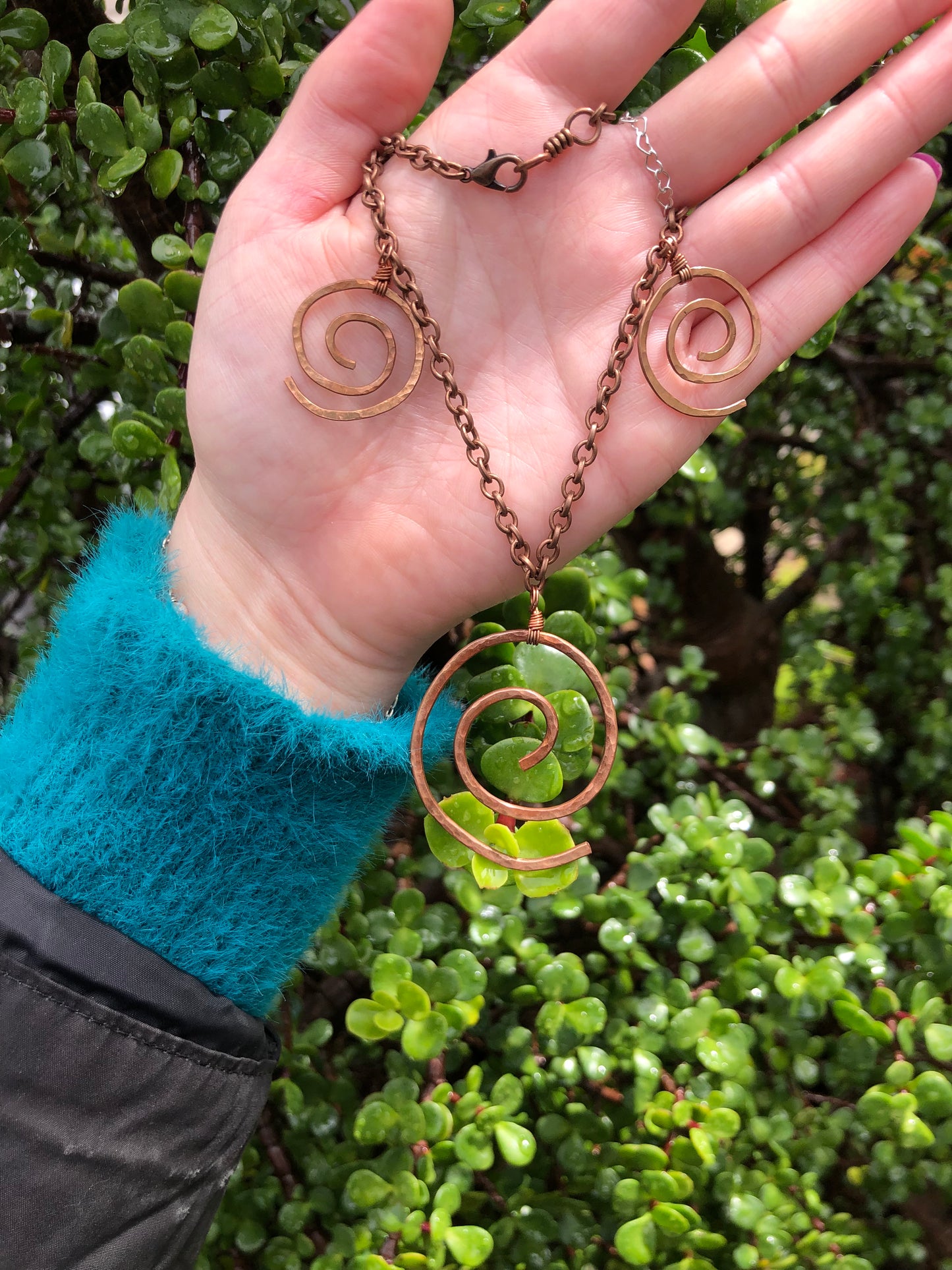 Sunthread Spiral Necklace