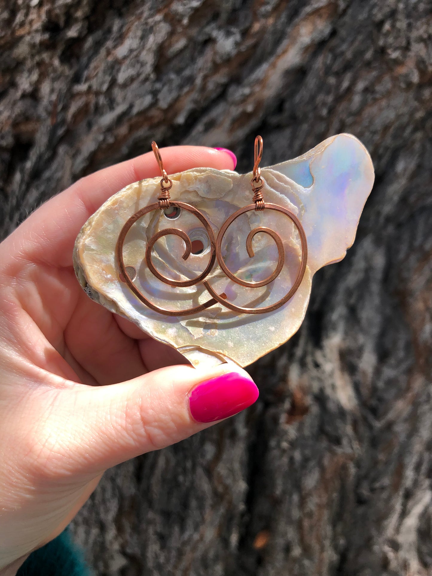Sunthread Spiral Earrings