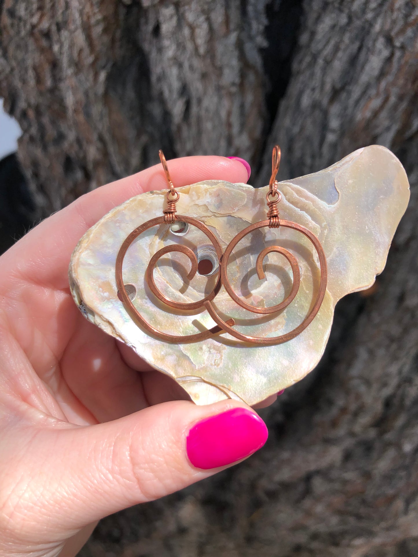 Sunthread Spiral Earrings