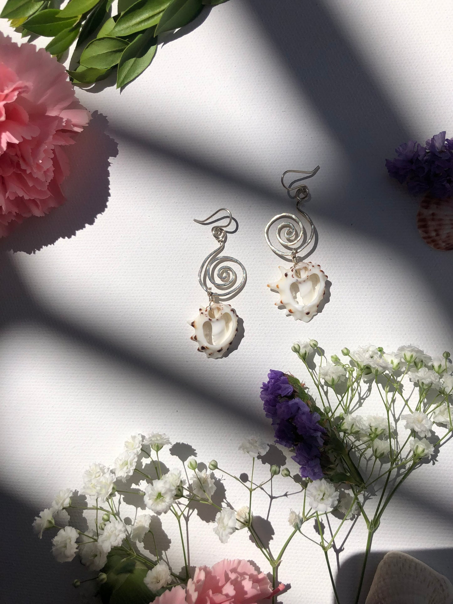 Tidal Spiral Earrings