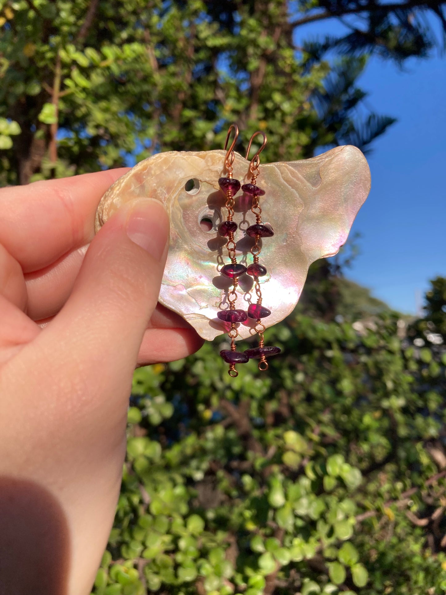 Blood Moon Earrings